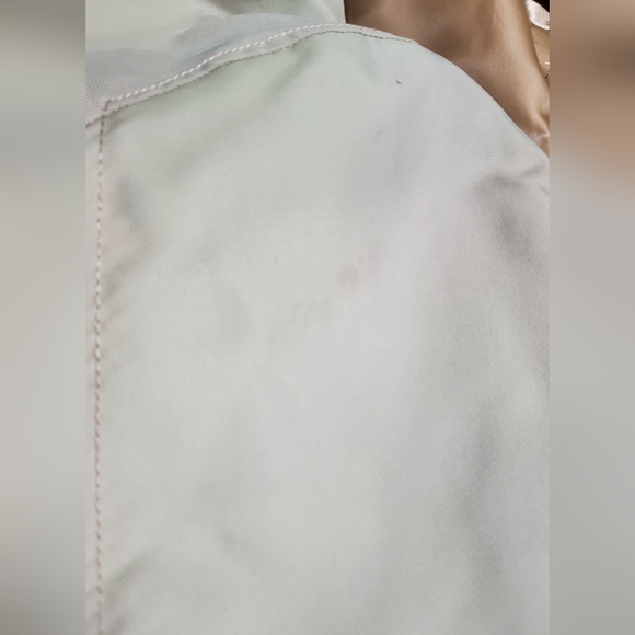 Vintage Burberry Khaki Trench Coat Medium Designer - Picture 10 of 10